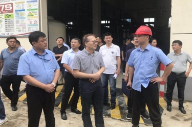 2020年8月5日，時(shí)任國(guó)家水利部全國(guó)節(jié)約用水辦公室副主任熊中才蒞臨景興紙業(yè)調(diào)研企業(yè)用水節(jié)水工作